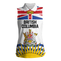 Personalized Canada British Columbia Province Women Sleeveless Polo Shirt Splendor sine occasu