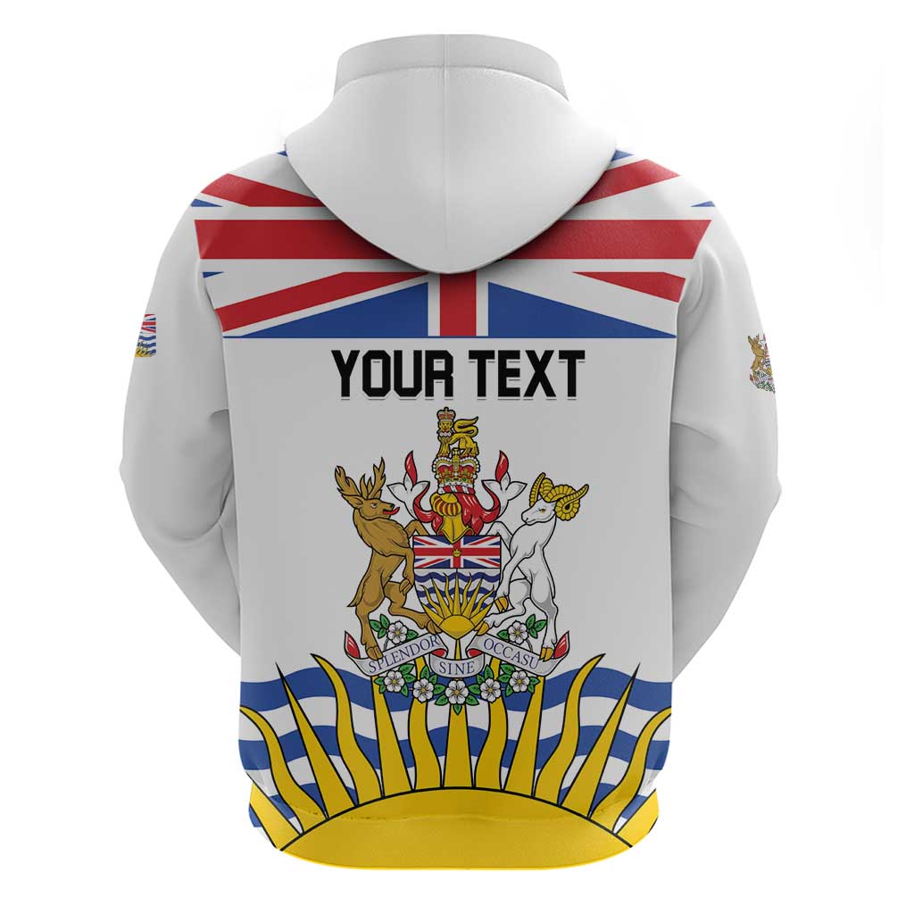 Personalized Canada British Columbia Province Zip Hoodie Splendor sine occasu