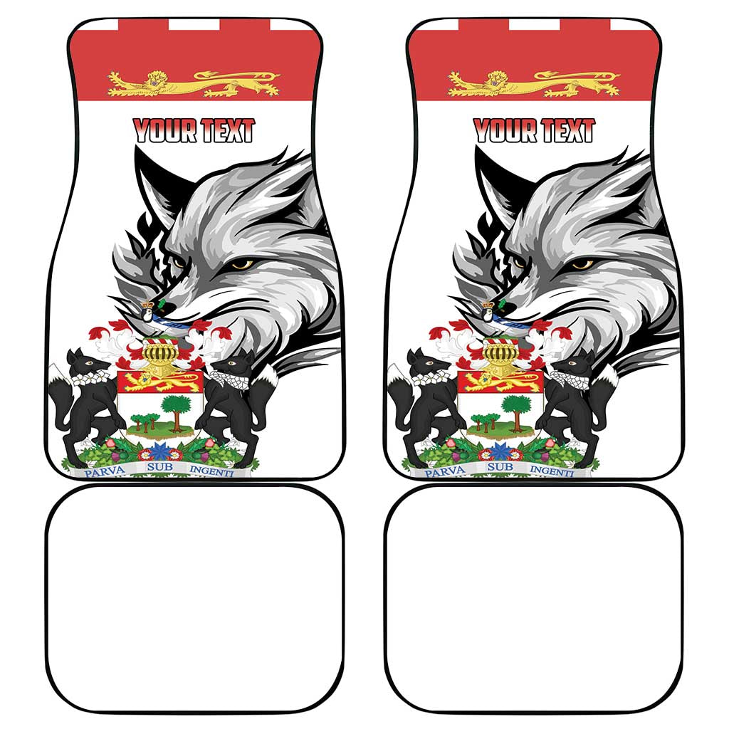 Canada Prince Edward Island Province Car Mats Silver Fox Parva sub ingenti