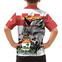 Personalized Canada Prince Edward Island Province Family Matching Tank Maxi Dress and Hawaiian Shirt Silver Fox Parva sub ingenti