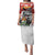 Personalized Canada Prince Edward Island Province Puletasi Silver Fox Parva sub ingenti