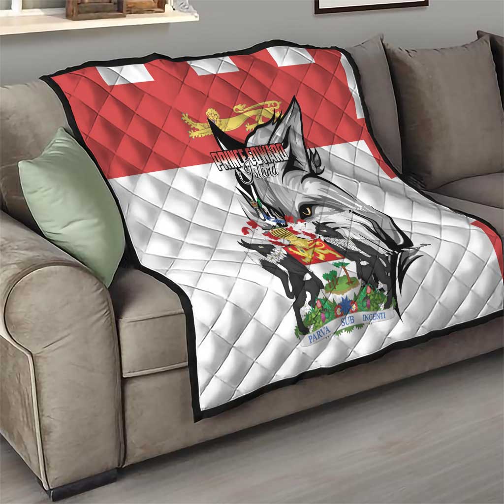 Canada Prince Edward Island Province Quilt Silver Fox Parva sub ingenti