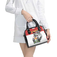 Canada Prince Edward Island Province Shoulder Handbag Silver Fox Parva sub ingenti