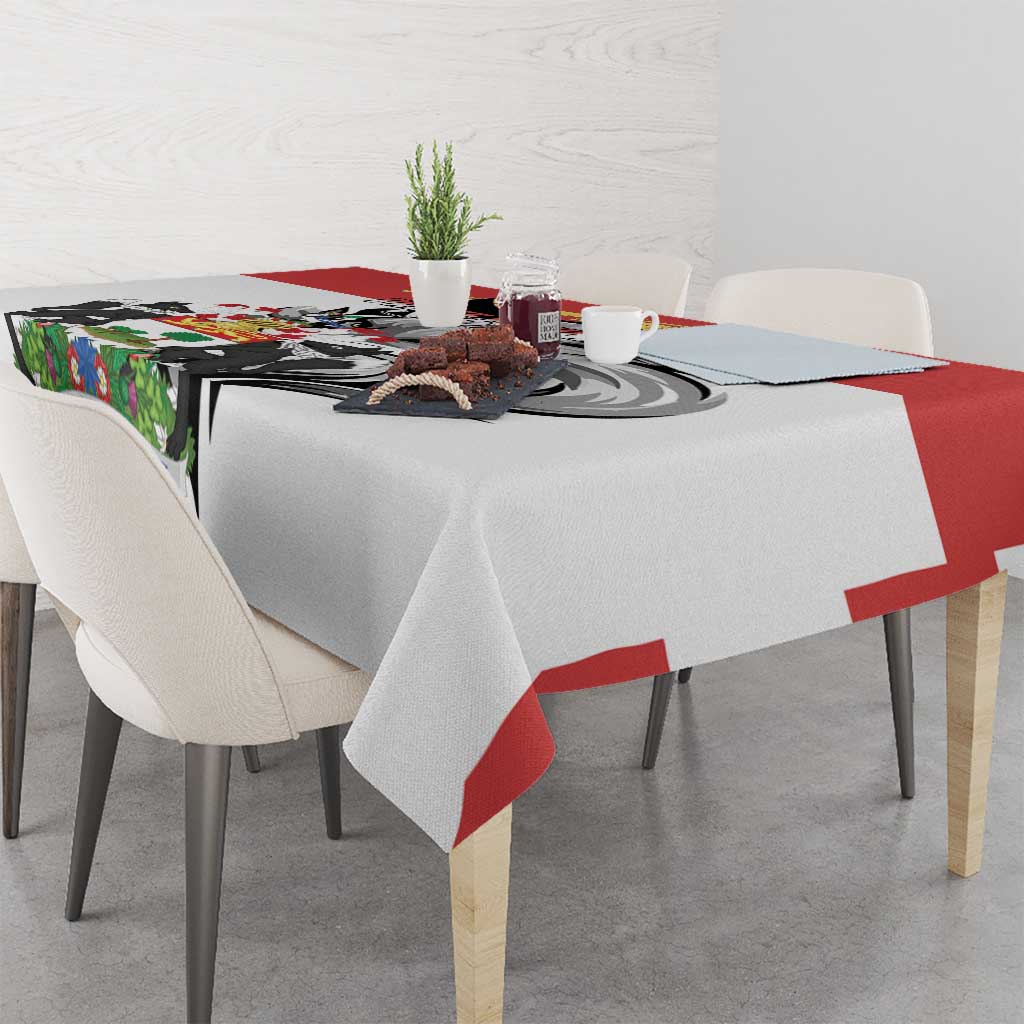 Canada Prince Edward Island Province Tablecloth Silver Fox Parva sub ingenti