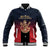 Custom Bengaluru 2025 Cricket Royal Challengers Baseball Jacket Lions Play Bold