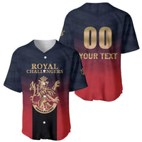 Custom Bengaluru 2025 Cricket Royal Challengers Baseball Jersey Lions Play Bold