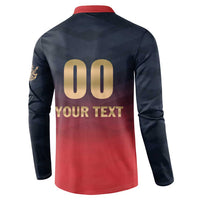 Custom Bengaluru 2025 Cricket Royal Challengers Button Sweatshirt Lions Play Bold