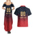 Custom Bengaluru 2025 Cricket Royal Challengers Couples Matching Summer Maxi Dress and Hawaiian Shirt Lions Play Bold