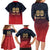 Custom Bengaluru 2025 Cricket Royal Challengers Family Matching Long Sleeve Bodycon Dress and Hawaiian Shirt Lions Play Bold