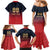 Custom Bengaluru 2025 Cricket Royal Challengers Family Matching Mermaid Dress and Hawaiian Shirt Lions Play Bold