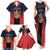 Custom Bengaluru 2025 Cricket Royal Challengers Family Matching Tank Maxi Dress and Hawaiian Shirt Lions Play Bold