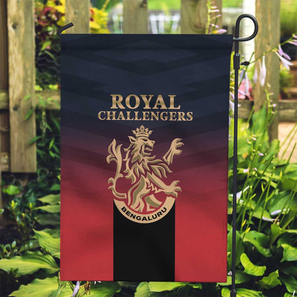 Bengaluru 2025 Cricket Royal Challengers Garden Flag Lions Play Bold