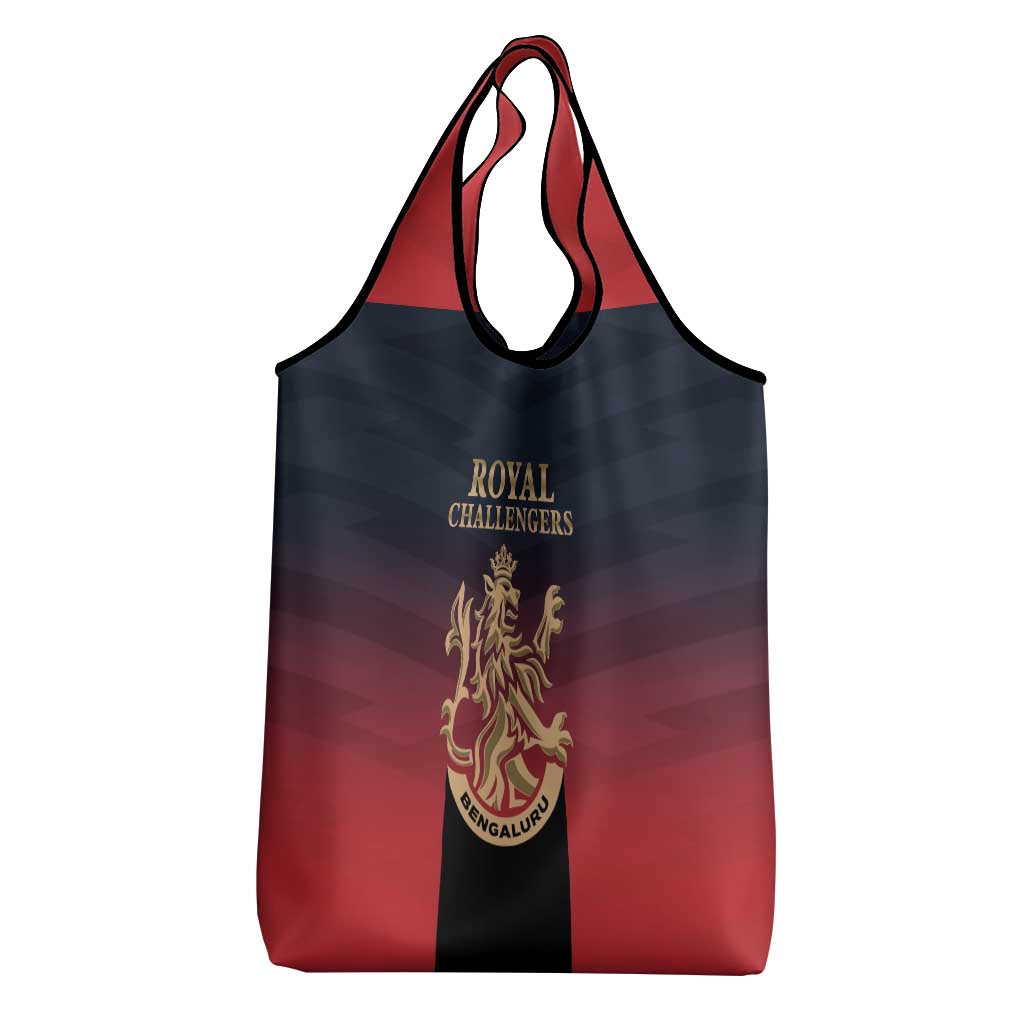 Bengaluru 2025 Cricket Royal Challengers Grocery Bag Lions Play Bold