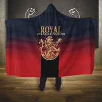 Bengaluru 2025 Cricket Royal Challengers Hooded Blanket Lions Play Bold