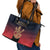 Bengaluru 2025 Cricket Royal Challengers Leather Tote Bag Lions Play Bold