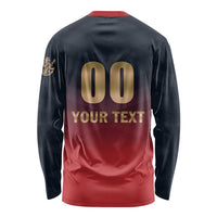 Custom Bengaluru 2025 Cricket Royal Challengers Long Sleeve Shirt Lions Play Bold