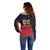 Custom Bengaluru 2025 Cricket Royal Challengers Off Shoulder Sweater Lions Play Bold