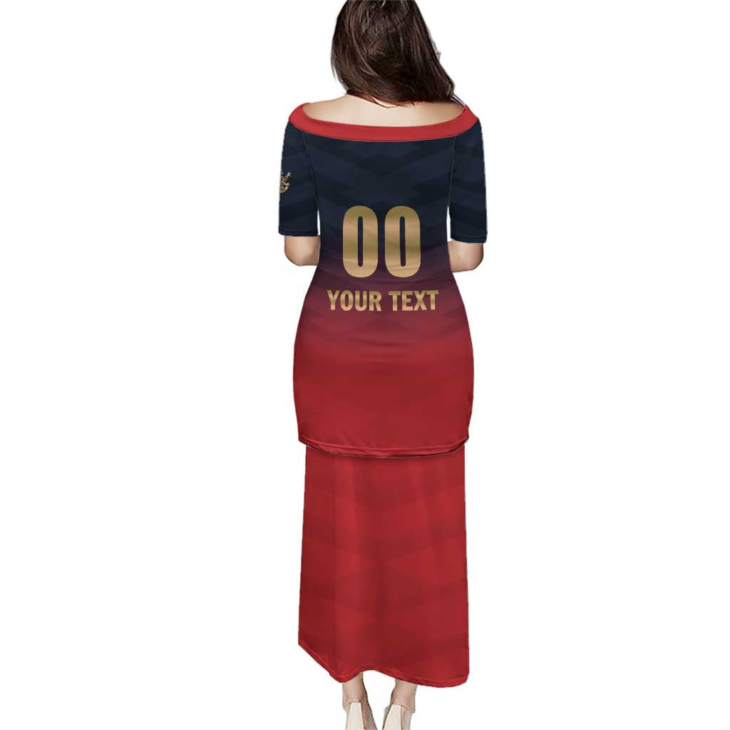 Custom Bengaluru 2025 Cricket Royal Challengers Puletasi Lions Play Bold