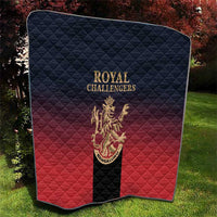 Bengaluru 2025 Cricket Royal Challengers Quilt Lions Play Bold