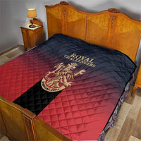 Bengaluru 2025 Cricket Royal Challengers Quilt Lions Play Bold