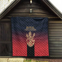 Bengaluru 2025 Cricket Royal Challengers Quilt Lions Play Bold