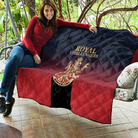 Bengaluru 2025 Cricket Royal Challengers Quilt Lions Play Bold