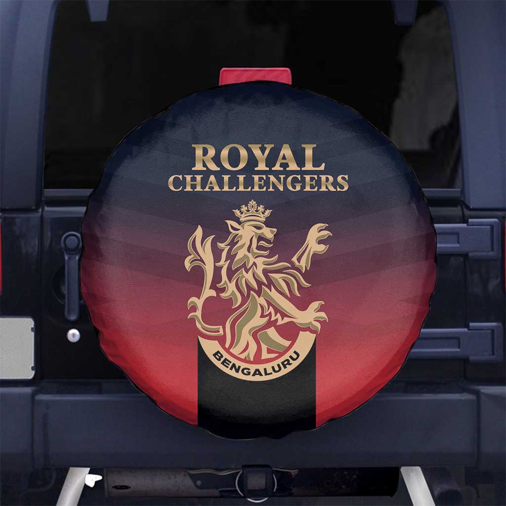Bengaluru 2025 Cricket Royal Challengers Spare Tire Cover Lions Play Bold