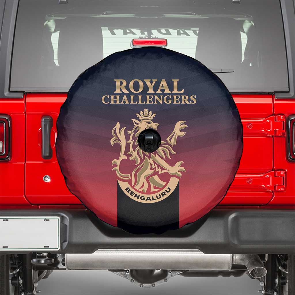 Bengaluru 2025 Cricket Royal Challengers Spare Tire Cover Lions Play Bold