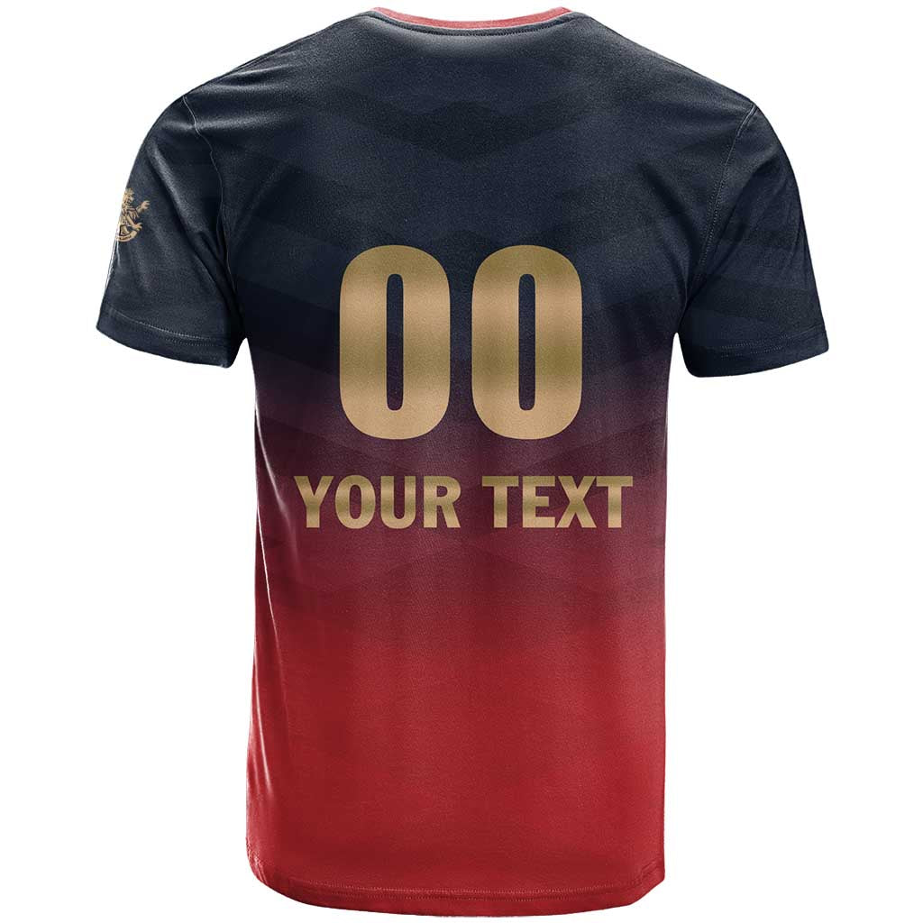 Custom Bengaluru 2025 Cricket Royal Challengers T Shirt Lions Play Bold