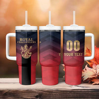 Custom Bengaluru 2025 Cricket Royal Challengers Tumbler With Handle Lions Play Bold