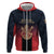 Custom Bengaluru 2025 Cricket Royal Challengers Zip Hoodie Lions Play Bold