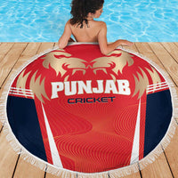 Punjab 2025 Cricket Lion Kings Beach Blanket Jazba Hai Punjabi