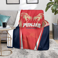 Punjab 2025 Cricket Lion Kings Blanket Jazba Hai Punjabi