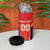 Custom Punjab 2025 Cricket Lion Kings 4 in 1 Can Cooler Tumbler Jazba Hai Punjabi