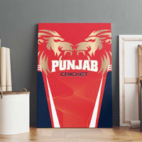 Punjab 2025 Cricket Lion Kings Canvas Wall Art Jazba Hai Punjabi