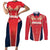 Custom Punjab 2025 Cricket Lion Kings Couples Matching Short Sleeve Bodycon Dress and Long Sleeve Button Shirt Jazba Hai Punjabi