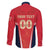 Custom Punjab 2025 Cricket Lion Kings Family Matching Long Sleeve Bodycon Dress and Hawaiian Shirt Jazba Hai Punjabi