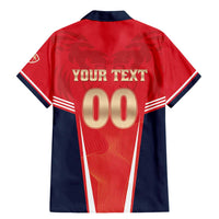 Custom Punjab 2025 Cricket Lion Kings Family Matching Mermaid Dress and Hawaiian Shirt Jazba Hai Punjabi