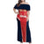 Custom Punjab 2025 Cricket Lion Kings Family Matching Off Shoulder Maxi Dress and Hawaiian Shirt Jazba Hai Punjabi