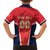 Custom Punjab 2025 Cricket Lion Kings Family Matching Off Shoulder Short Dress and Hawaiian Shirt Jazba Hai Punjabi