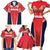 Custom Punjab 2025 Cricket Lion Kings Family Matching Short Sleeve Bodycon Dress and Hawaiian Shirt Jazba Hai Punjabi