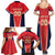 Custom Punjab 2025 Cricket Lion Kings Family Matching Summer Maxi Dress and Hawaiian Shirt Jazba Hai Punjabi