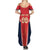 Custom Punjab 2025 Cricket Lion Kings Family Matching Summer Maxi Dress and Hawaiian Shirt Jazba Hai Punjabi