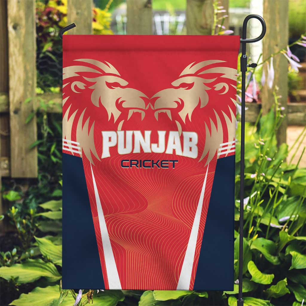 Punjab 2025 Cricket Lion Kings Garden Flag Jazba Hai Punjabi