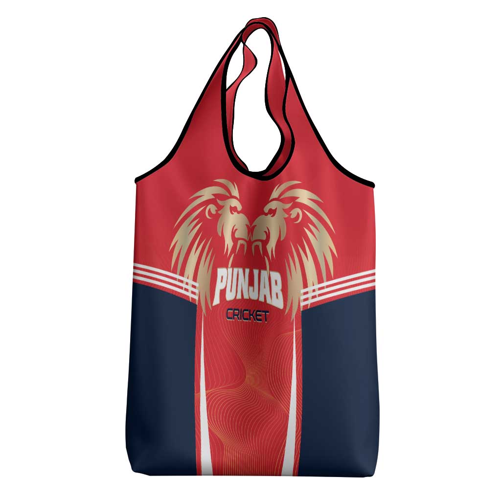 Punjab 2025 Cricket Lion Kings Grocery Bag Jazba Hai Punjabi