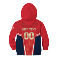 Custom Punjab 2025 Cricket Lion Kings Kid Hoodie Jazba Hai Punjabi