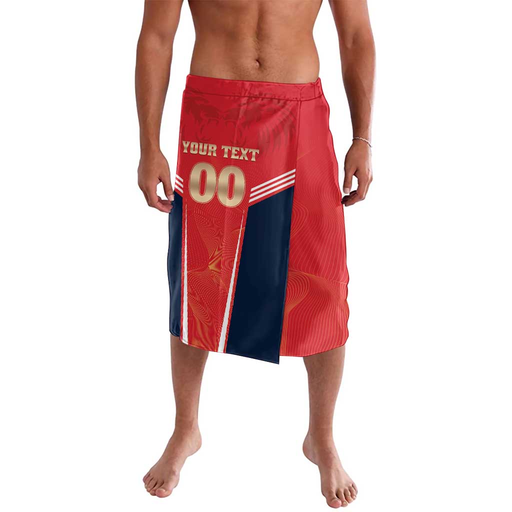 Custom Punjab 2025 Cricket Lion Kings Lavalava Jazba Hai Punjabi