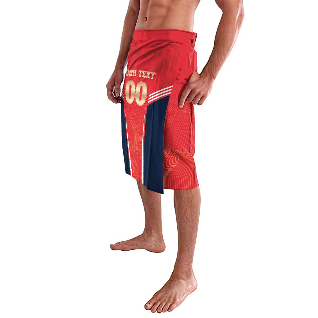 Custom Punjab 2025 Cricket Lion Kings Lavalava Jazba Hai Punjabi