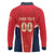 Custom Punjab 2025 Cricket Lion Kings Long Sleeve Polo Shirt Jazba Hai Punjabi