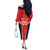 Custom Punjab 2025 Cricket Lion Kings Off The Shoulder Long Sleeve Dress Jazba Hai Punjabi